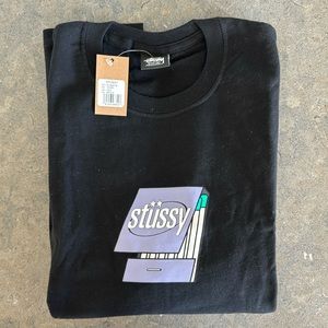 Men’s Stussy T Black medium